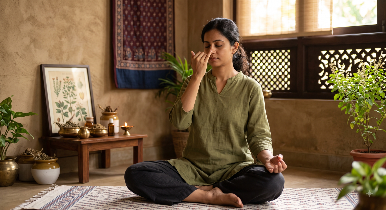 Yoga at Kalkii Ayurveda Hospital