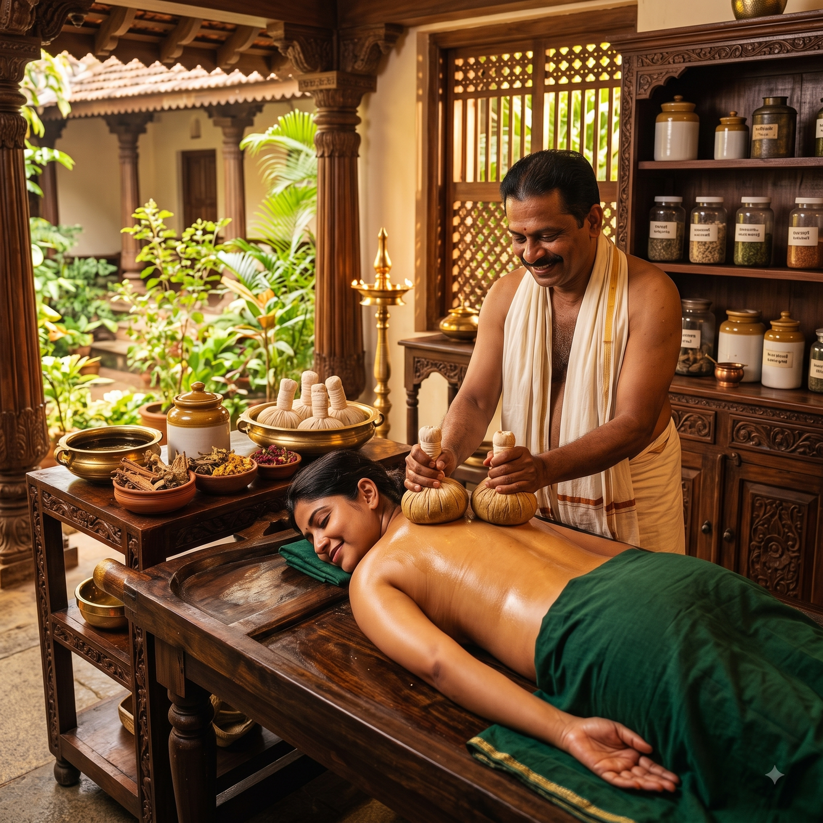 Varma therapy at Kalkii Ayurveda Hospital